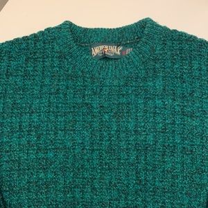 Vintage American Eagle wool sweater made in the USA size medium